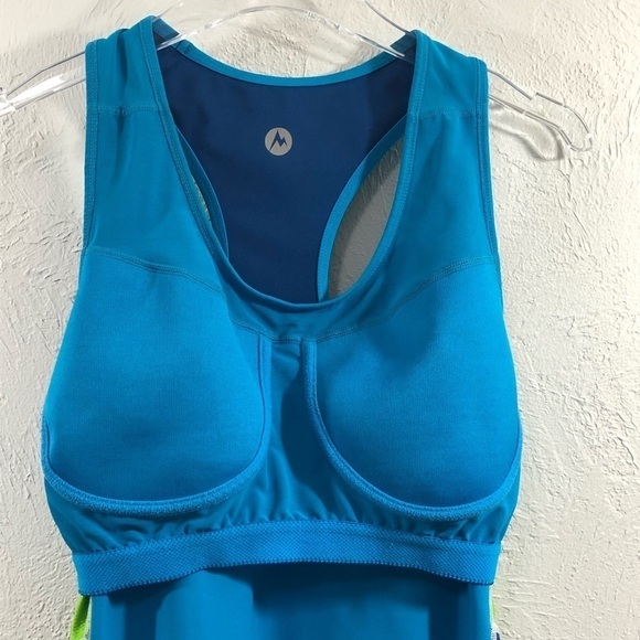MARMOT - BRIGHTLY COLORED WORKOUT TOP - B2 - Picture 7 of 11
